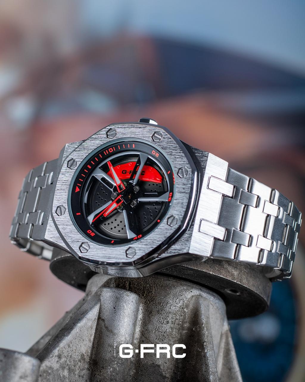 Reloj de Hombre G-Force Tipo Rin carro - Image 7