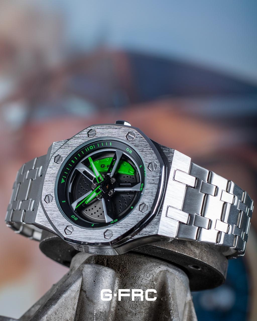Reloj de Hombre G-Force Tipo Rin carro - Image 8