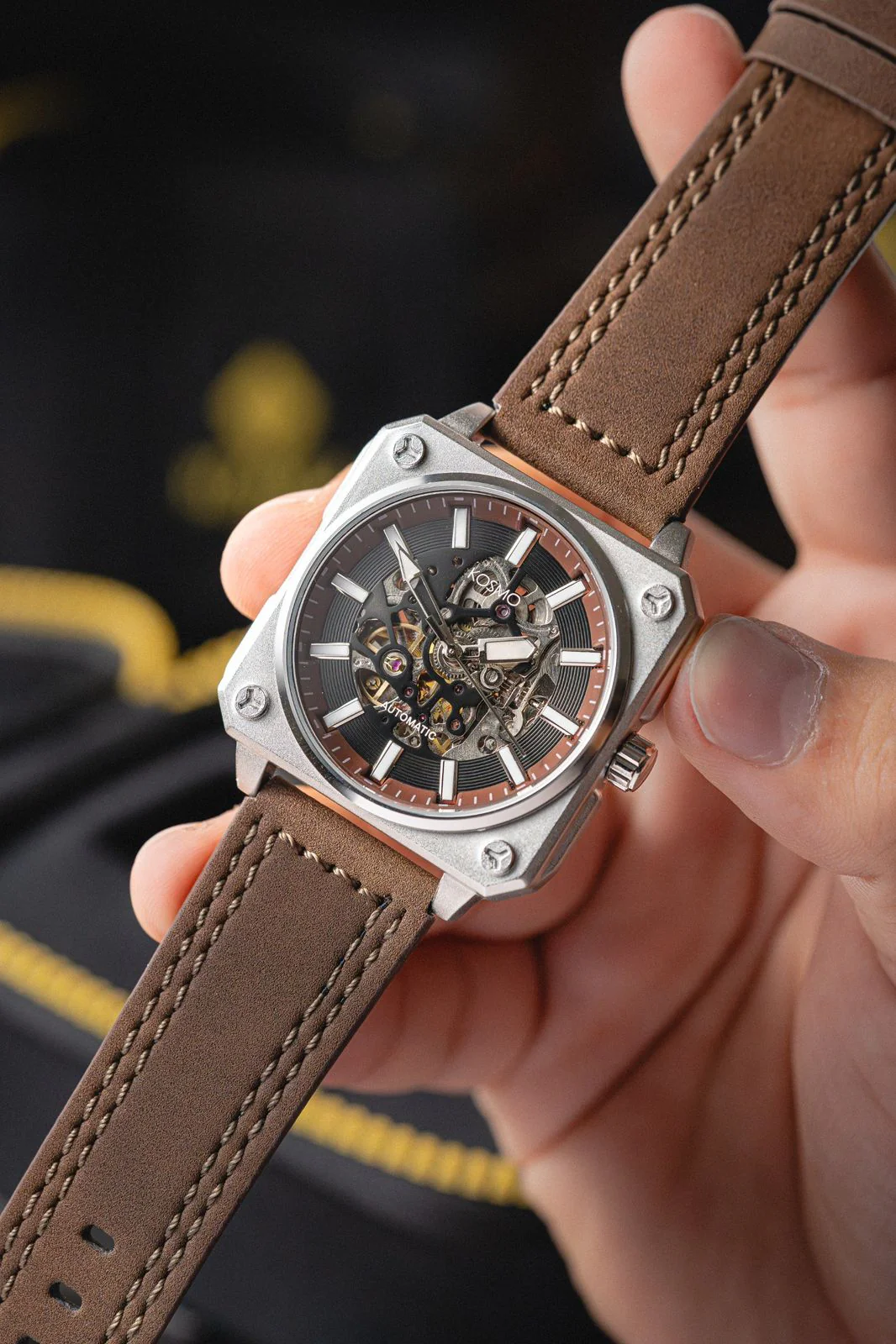 Reloj Caballero Kosmo Cuadrado - Image 4