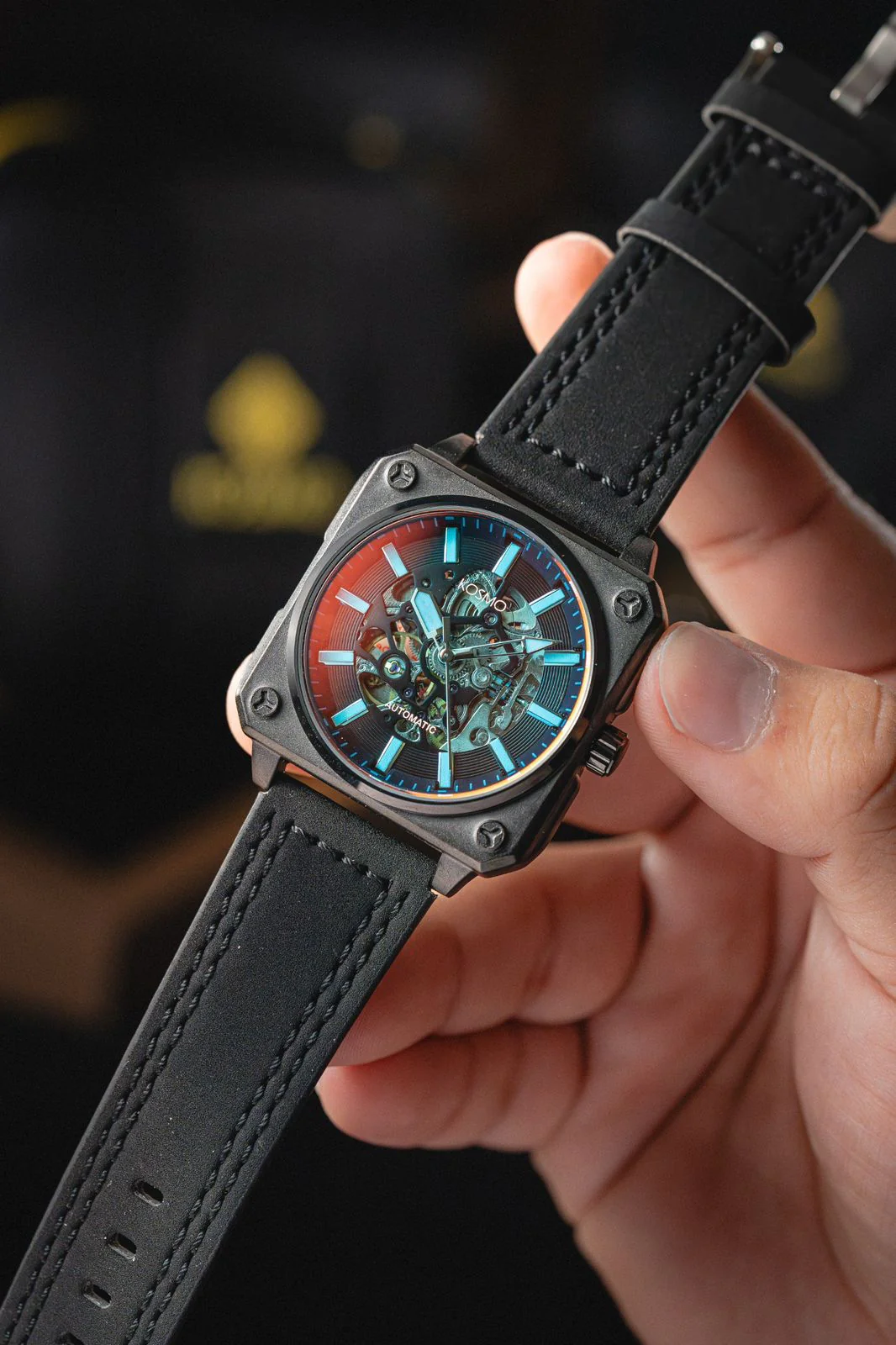 Reloj Caballero Kosmo Cuadrado - Image 5