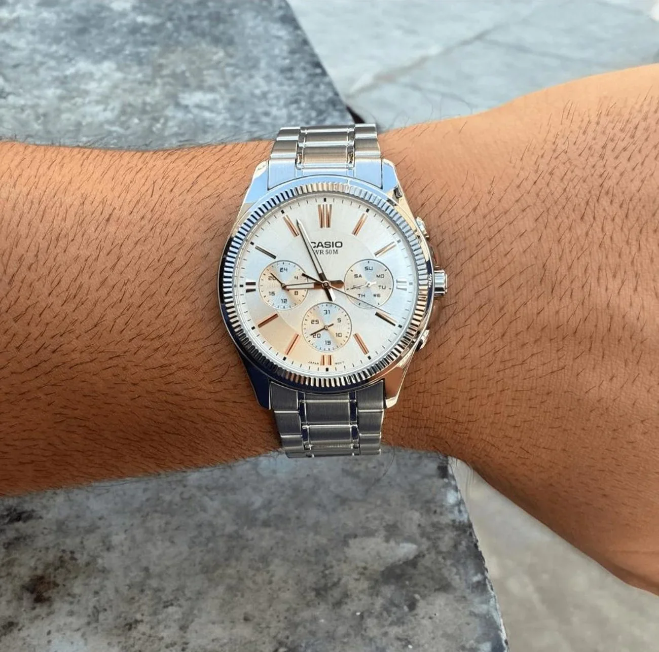 Reloj Casio MPT-1375-7A2VDFDI