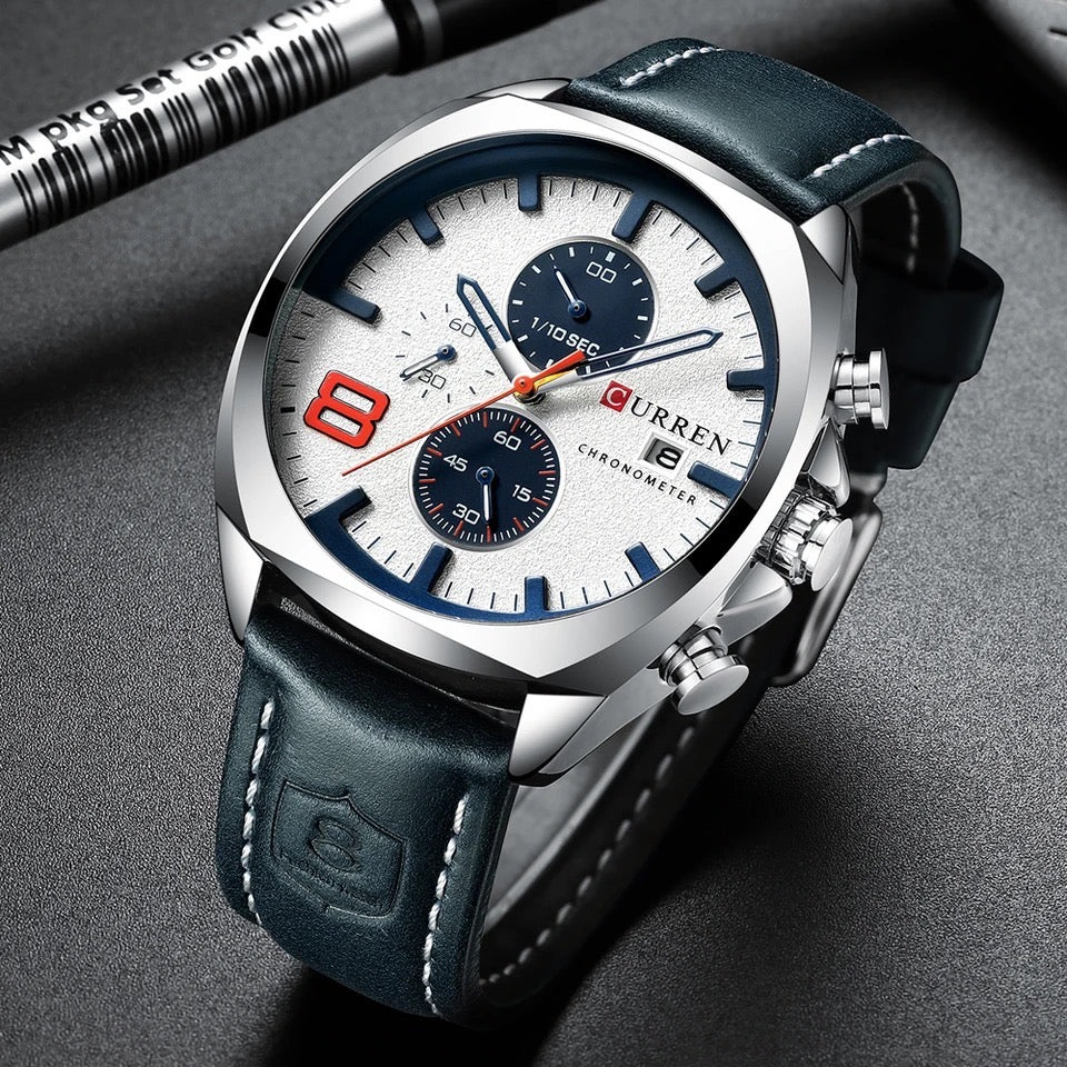 Reloj de Hombre Curren 8324+ Esfero Curren+ Bolsa de Regalo - Image 3