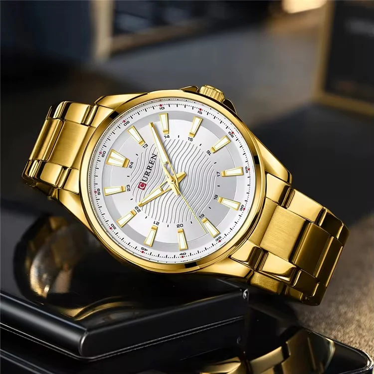 Reloj de Hombre Curren 8424+ Esfero Curren+ Bolsa de Regalo - Image 3