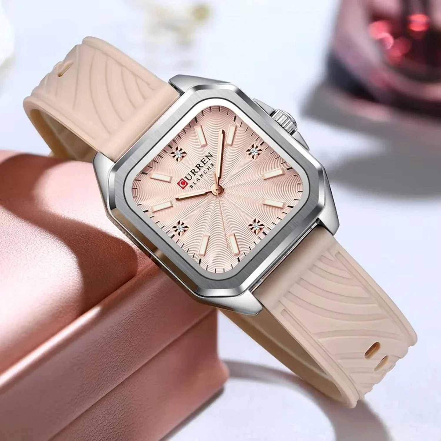 Reloj Curren Dama Goma 9113 - Image 4