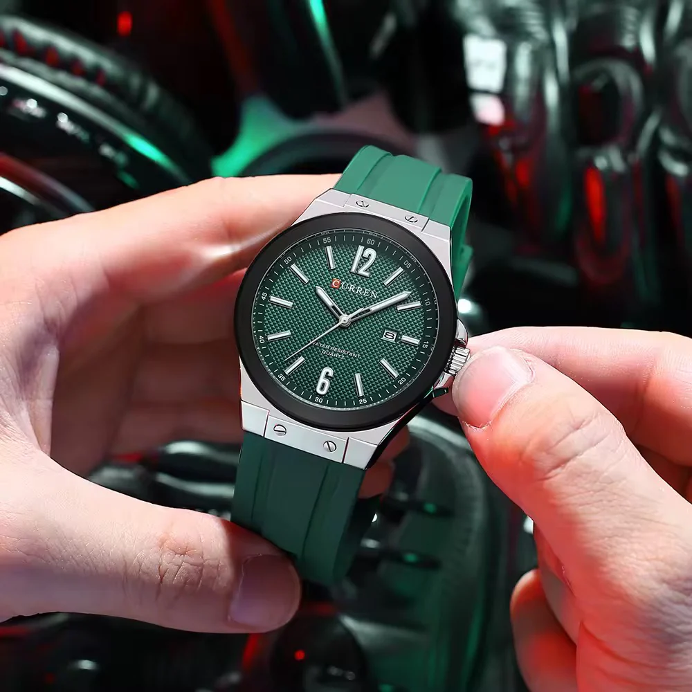 Reloj de Hombre Curren 8467 + Esfero Curren+ Bolsa de Regalo - Image 3