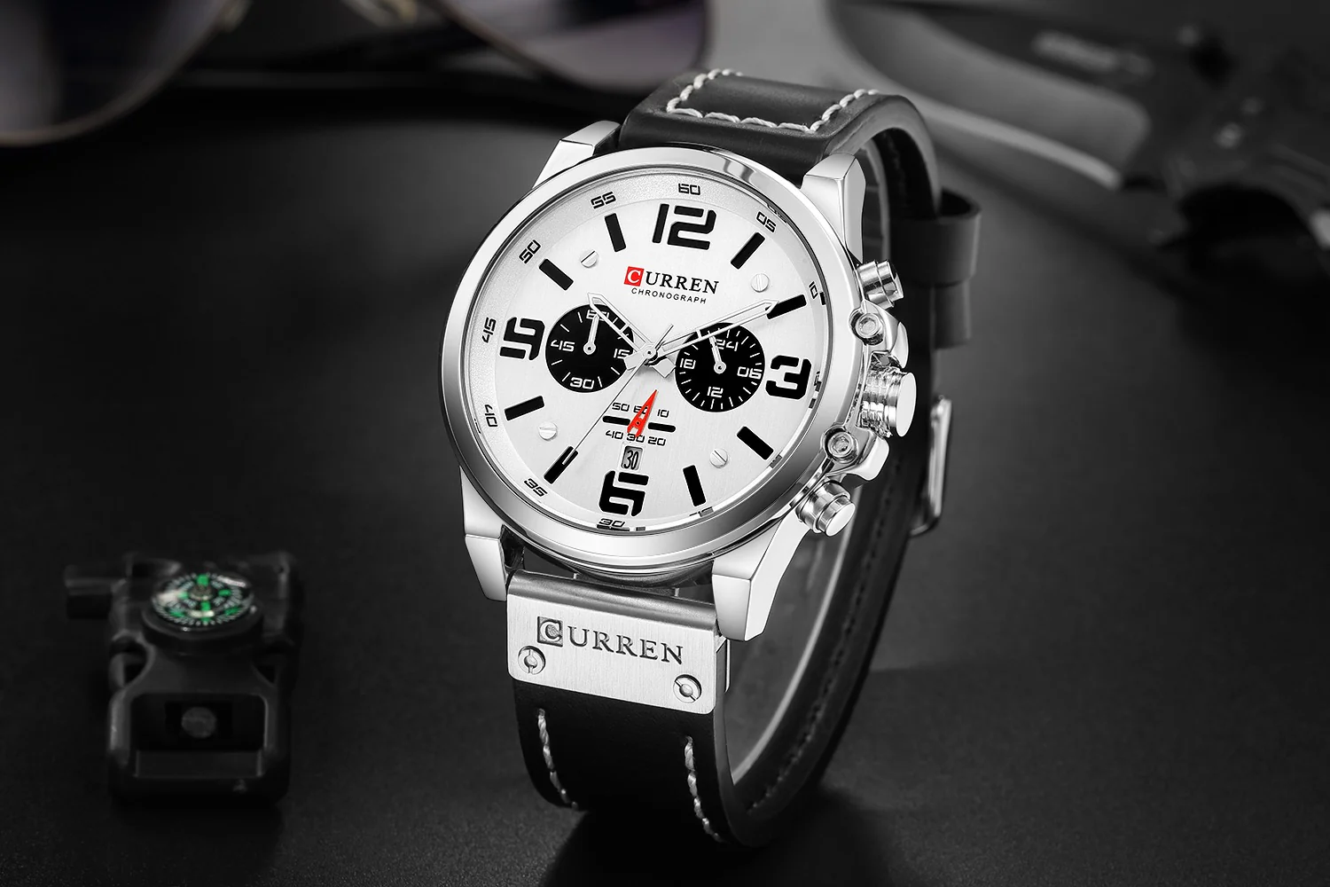 Reloj de Hombre Curren 8314+ Esfero Curren+ Bolsa de Regalo - Image 3