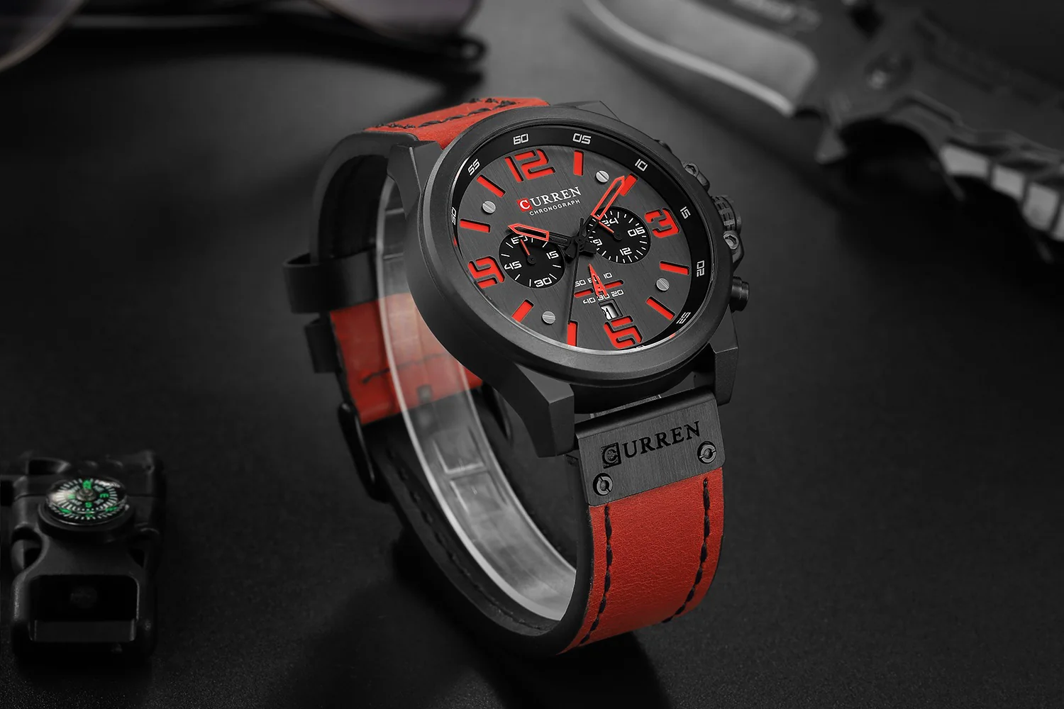 Reloj de Hombre Curren 8314+ Esfero Curren+ Bolsa de Regalo - Image 4