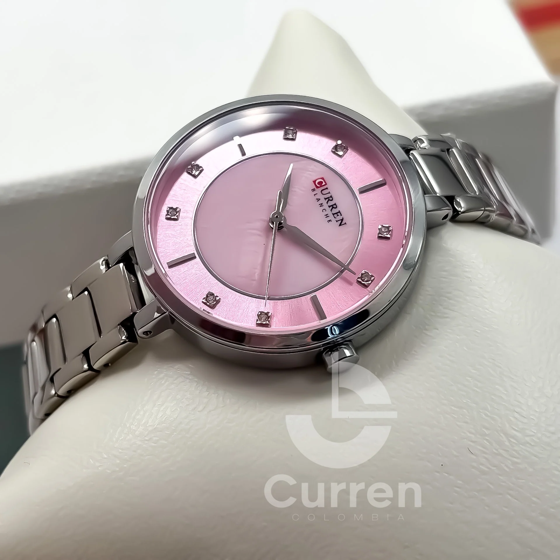 Reloj de Dama Curren 9051 + Esfero Curren+ Bolsa de Regalo - Image 5