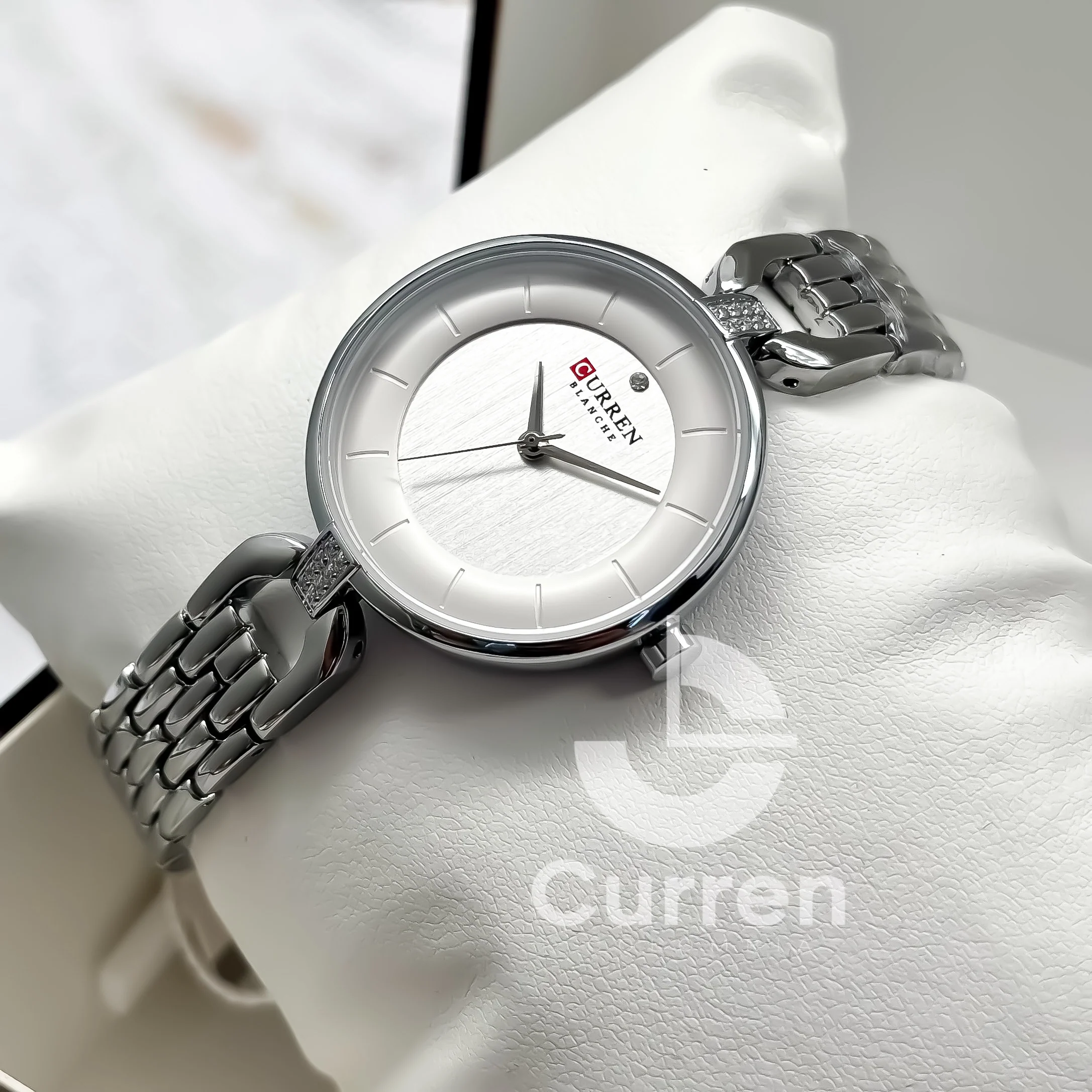 Reloj de Dama Curren 9052  + Esfero Curren+ Bolsa de Regalo - Image 4