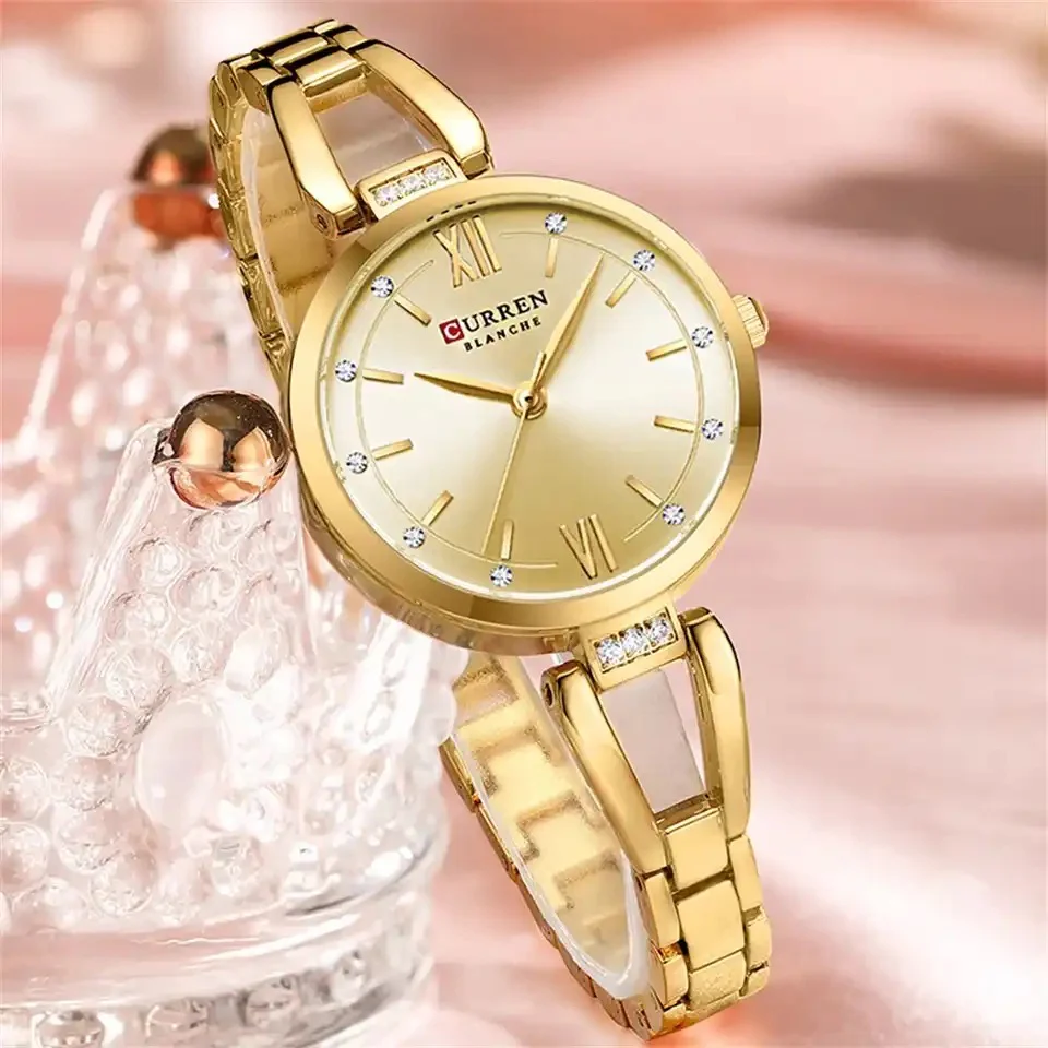 Reloj De Dama Curren 9092+ Esfero Curren+ Bolsa de Regalo - Image 3