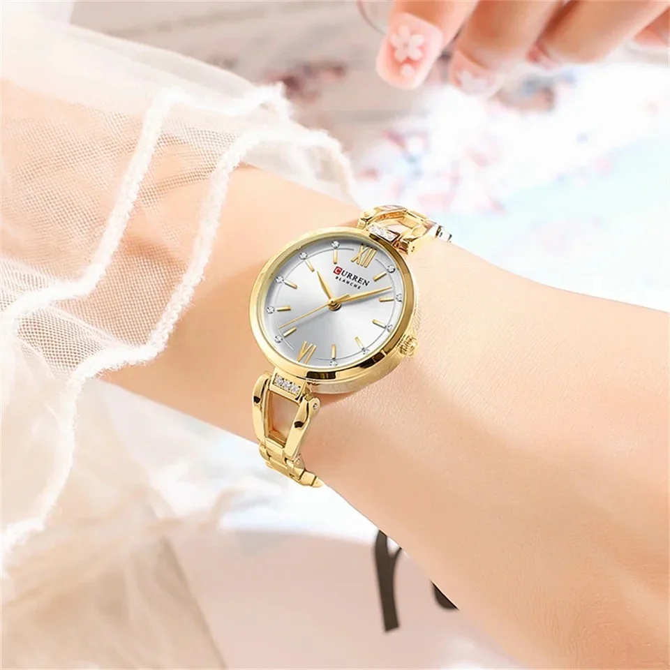 Reloj De Dama Curren 9092+ Esfero Curren+ Bolsa de Regalo - Image 4