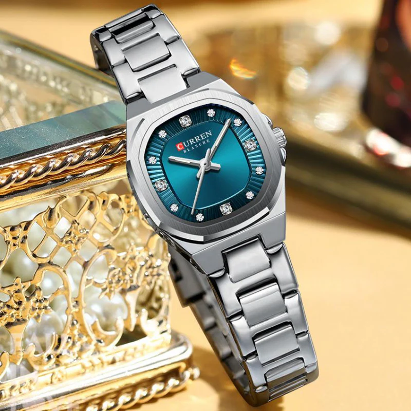 Reloj de Dama Curren 9104 + Esfero Curren+ Bolsa de Regalo - Image 3
