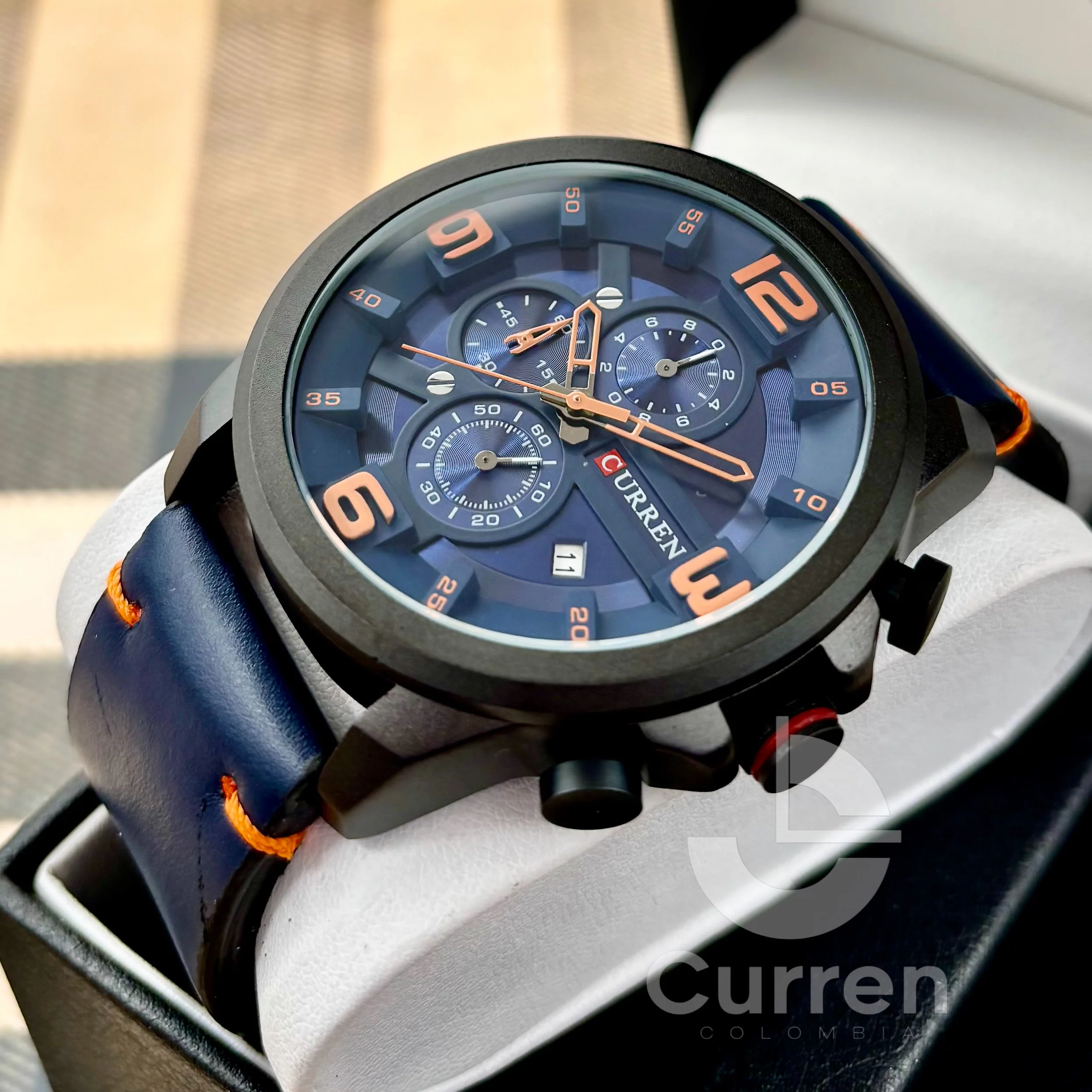 Reloj de Hombre Curren 8288+ Esfero Curren+ Bolsa de Regalo - Image 2