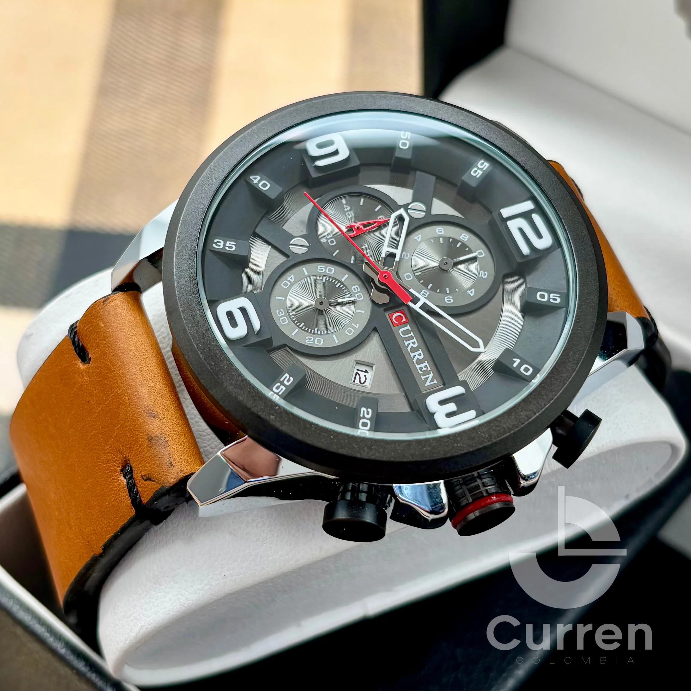 Reloj de Hombre Curren 8288+ Esfero Curren+ Bolsa de Regalo - Image 5