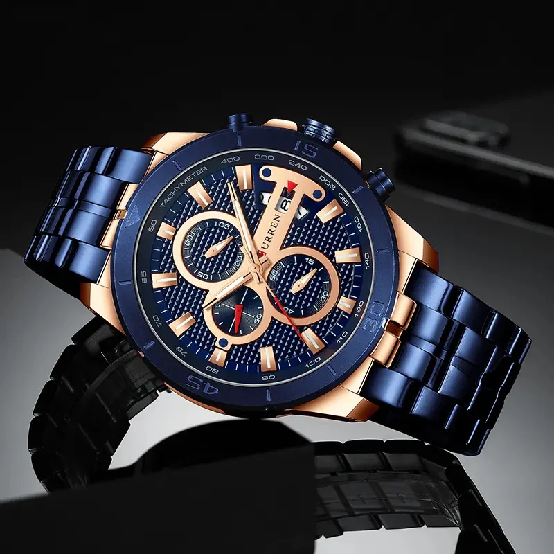 Reloj de Hombre Curren 8337+ Esfero Curren+ Bolsa de Regalo - Image 2