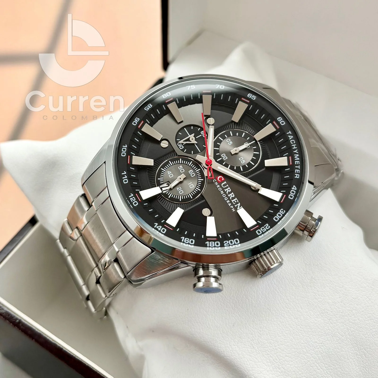 Reloj de Hombre Curren 8351 + Esfero Curren+ Bolsa de Regalo - Image 2