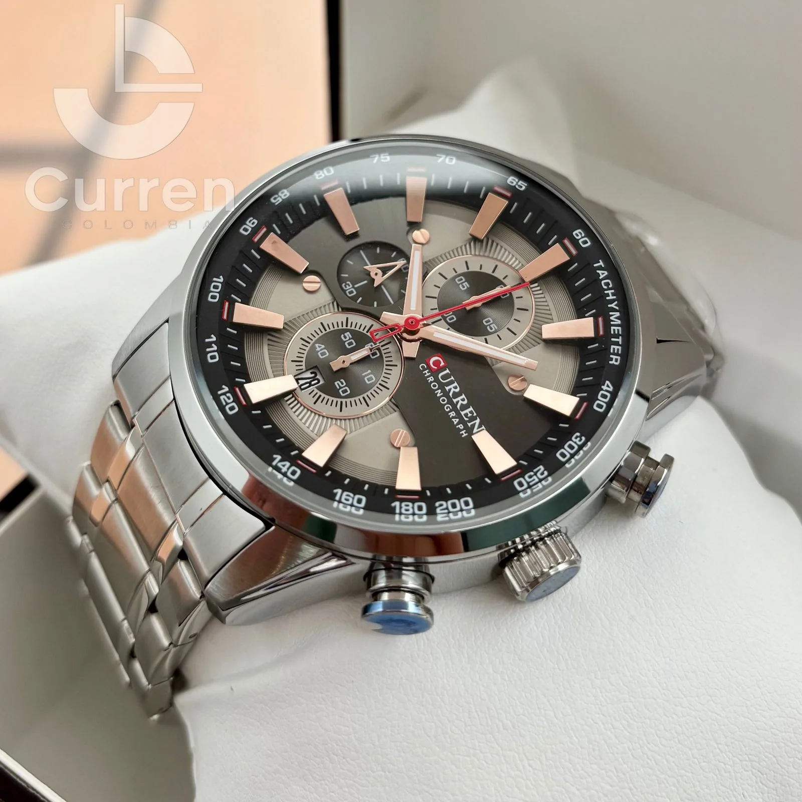 Reloj de Hombre Curren 8351 + Esfero Curren+ Bolsa de Regalo - Image 4