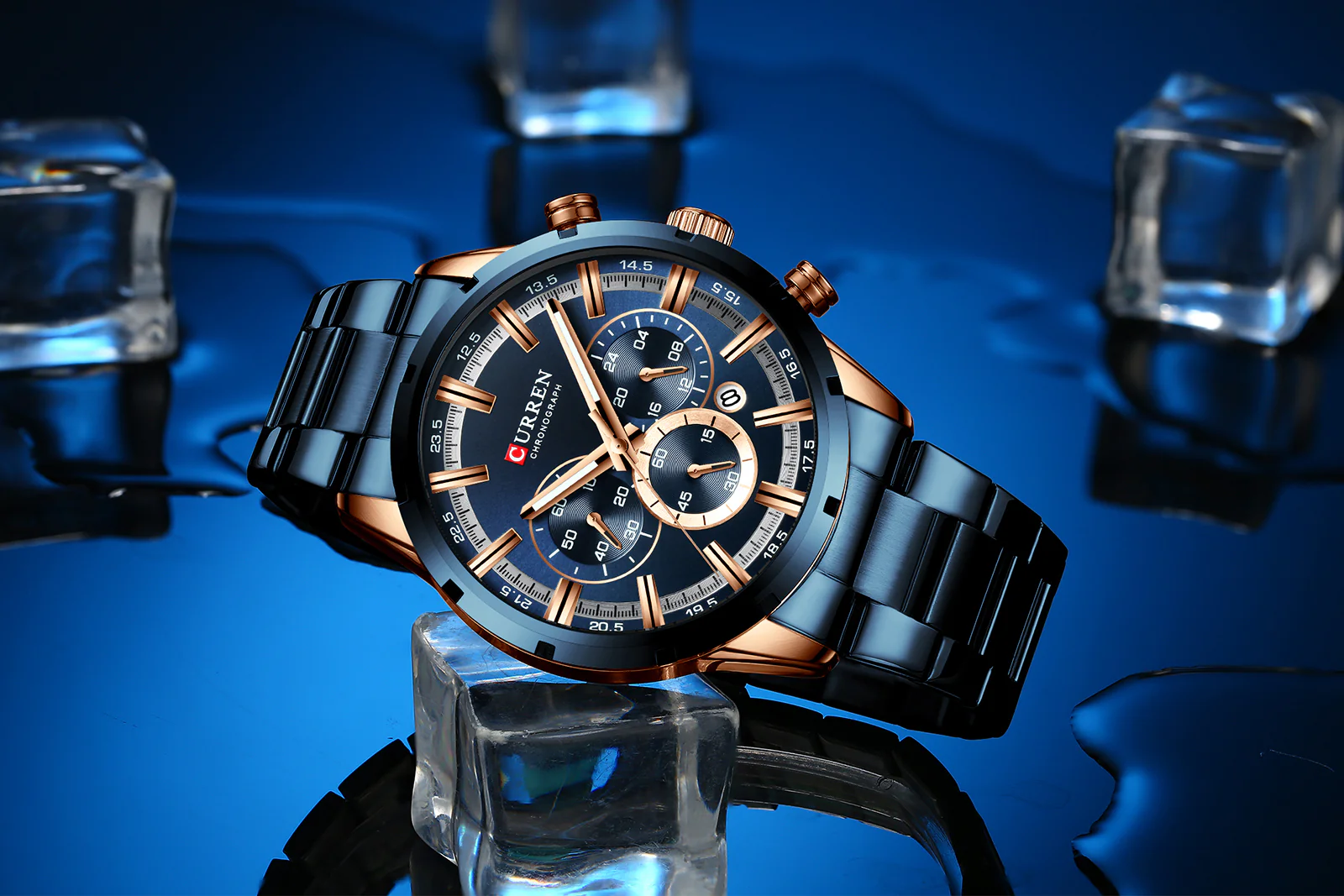 Reloj de Hombre Curren 8355 + Esfero Curren+ Bolsa de Regalo - Image 4