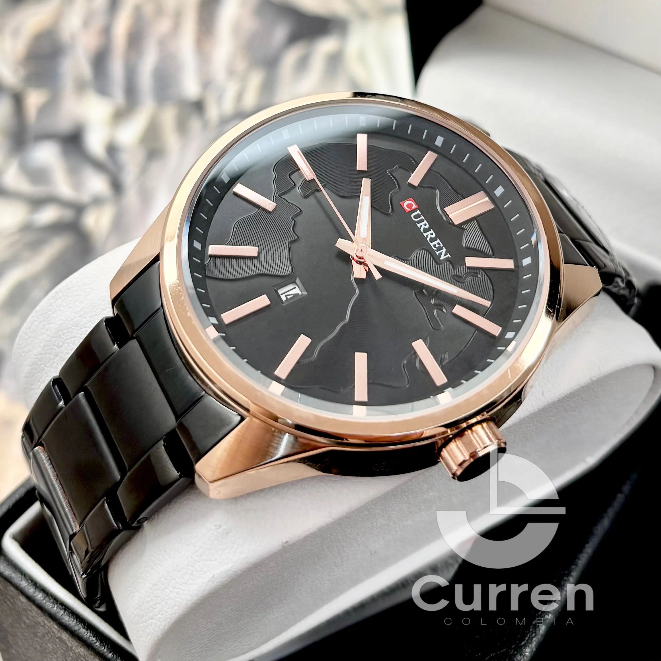 Reloj de Hombre Curren 8366 + Esfero Curren+ Bolsa de Regalo - Image 6