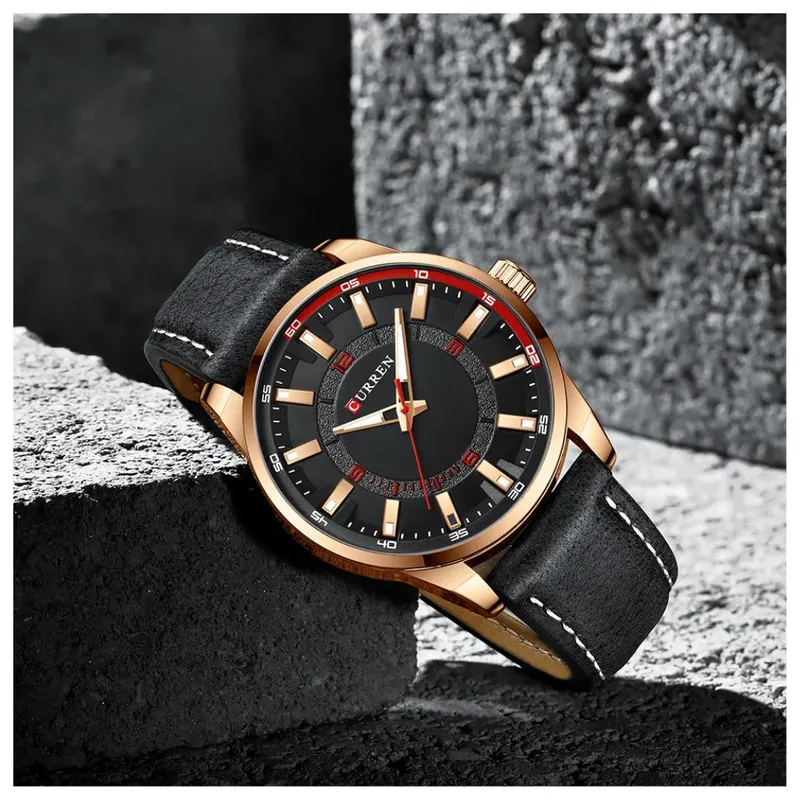 Reloj de hombre curren 8390 + Esfero Curren+ Bolsa de Regalo - Image 2