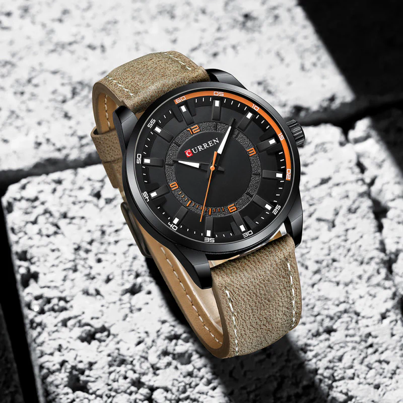 Reloj de hombre curren 8390 + Esfero Curren+ Bolsa de Regalo - Image 3
