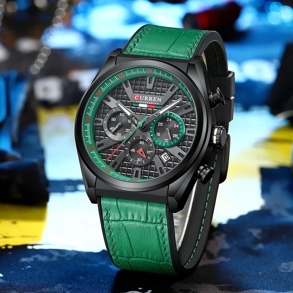 Reloj de Hombre Curren 8392+ Esfero Curren+ Bolsa de Regalo - Image 5