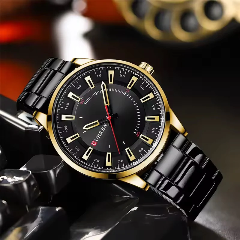 Reloj de Hombre Curren 8406 + Esfero Curren+ Bolsa de Regalo - Image 2