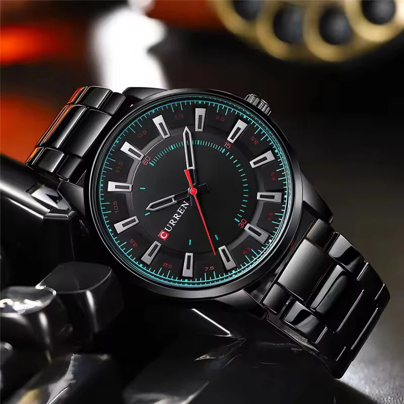 Reloj de Hombre Curren 8406 + Esfero Curren+ Bolsa de Regalo - Image 4