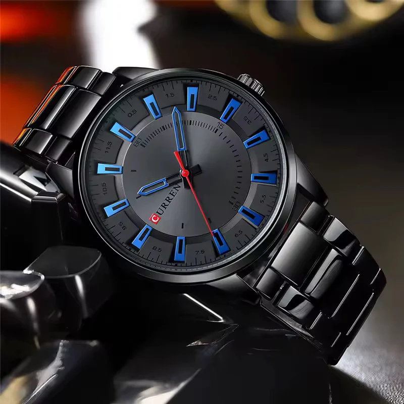 Reloj de Hombre Curren 8406 + Esfero Curren+ Bolsa de Regalo - Image 5