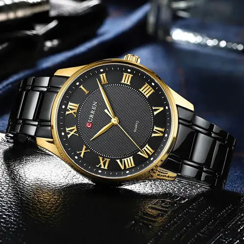 Reloj de Hombre Curren 8409 + Esfero Curren+ Bolsa de Regalo