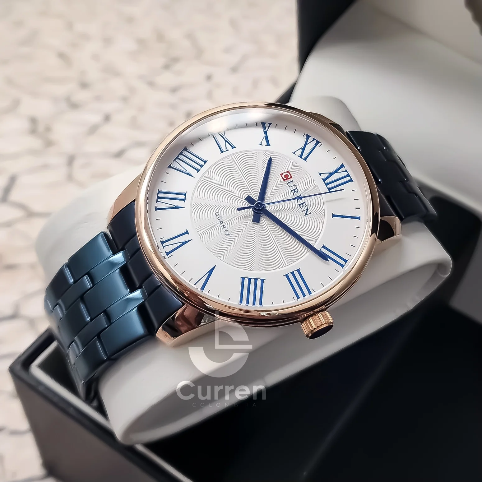 Reloj de Hombre Curren 8422 + Esfero Curren+ Bolsa de Regalo - Image 2