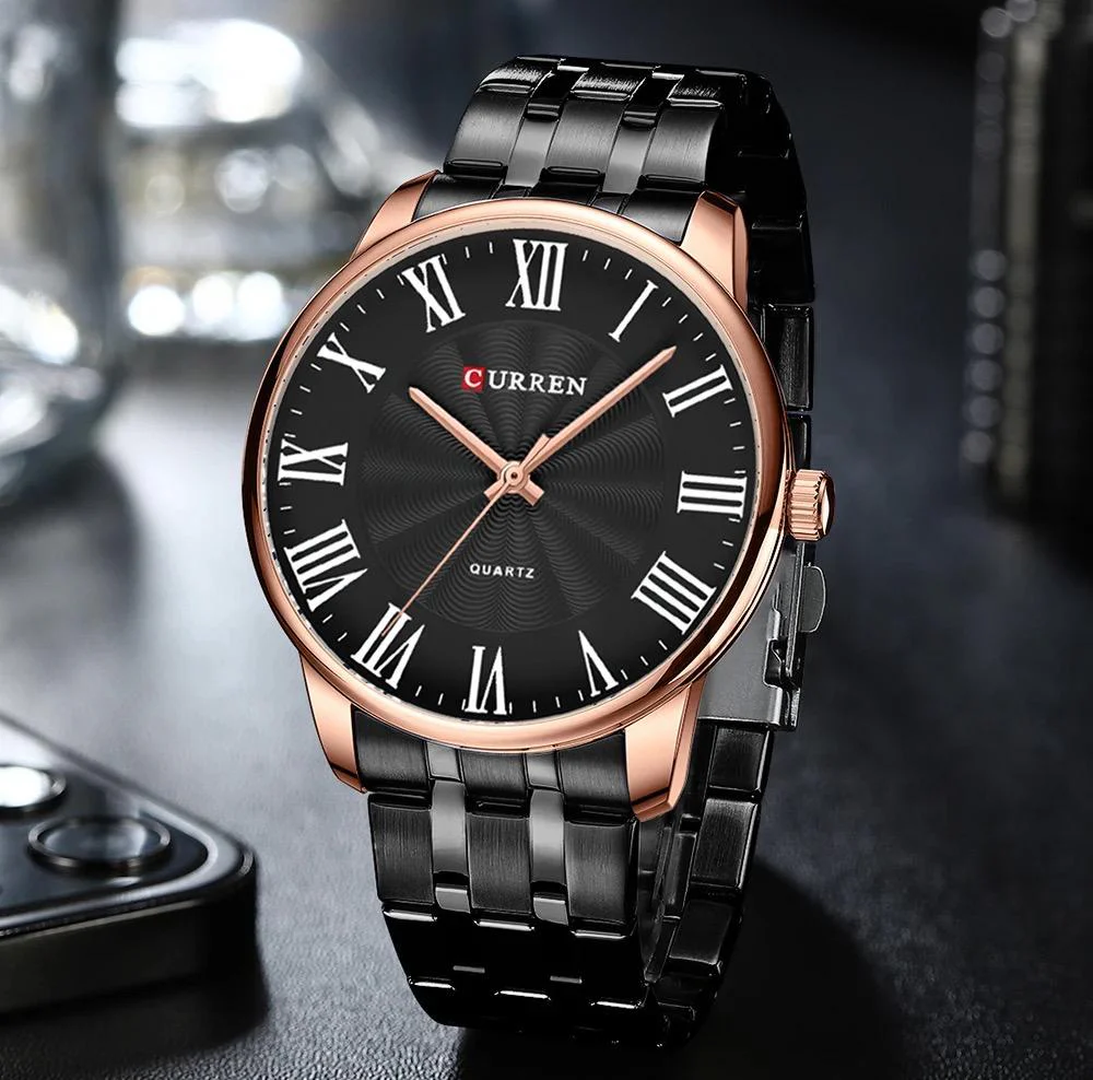 Reloj de Hombre Curren 8422 + Esfero Curren+ Bolsa de Regalo - Image 3