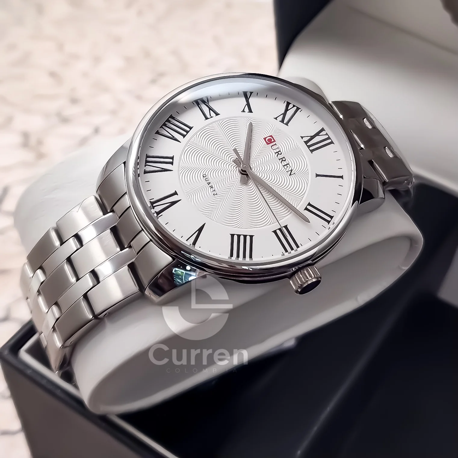 Reloj de Hombre Curren 8422 + Esfero Curren+ Bolsa de Regalo - Image 5