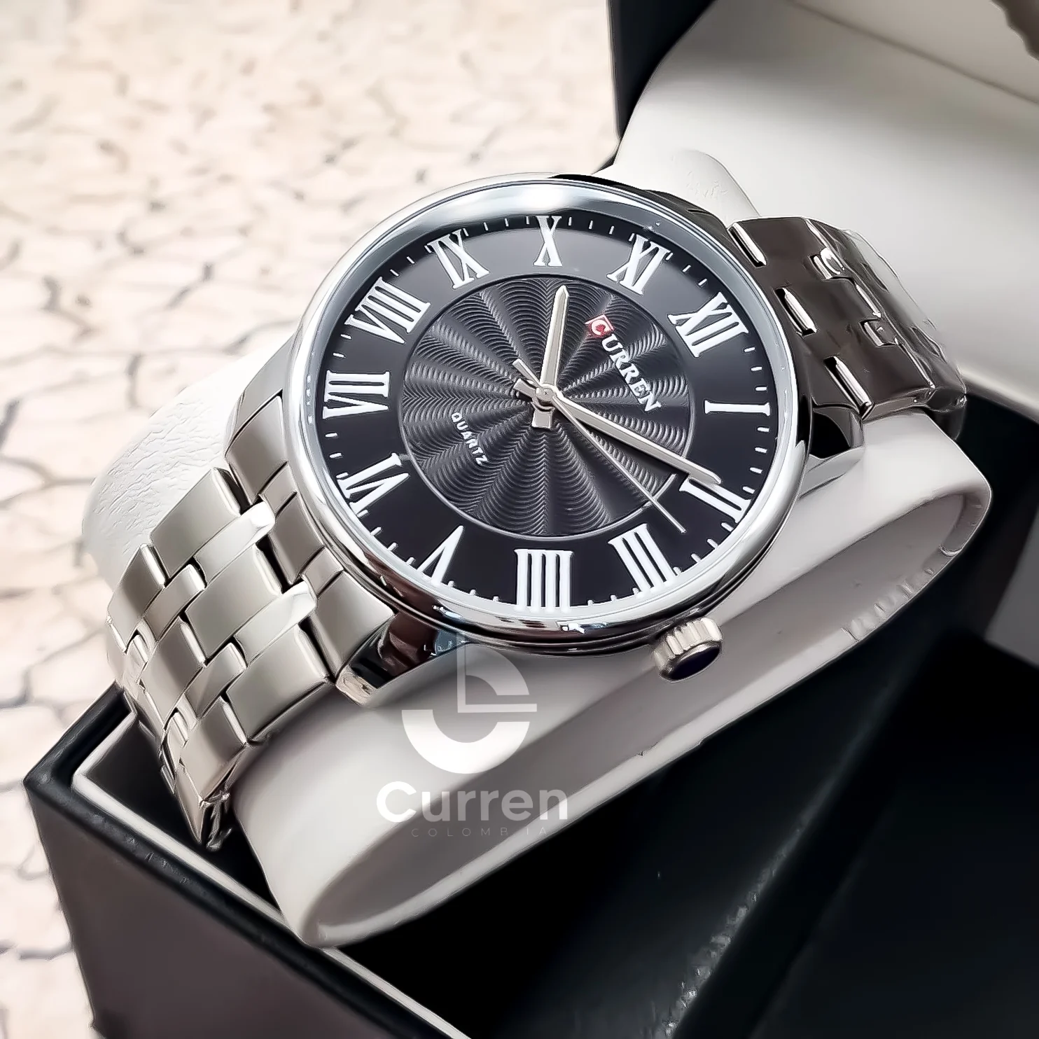 Reloj de Hombre Curren 8422 + Esfero Curren+ Bolsa de Regalo - Image 8