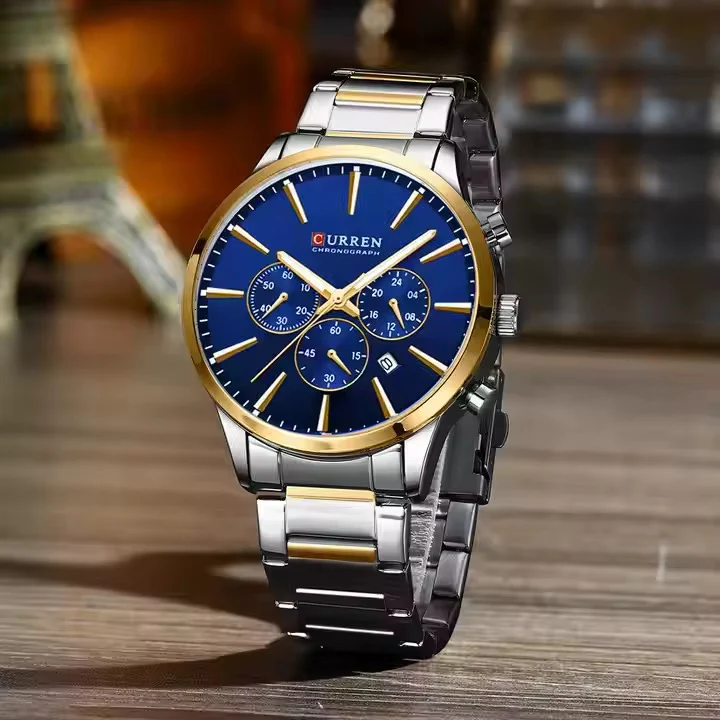 Reloj de Hombre Curren 8435 + Esfero Curren+ Bolsa de Regalo - Image 5