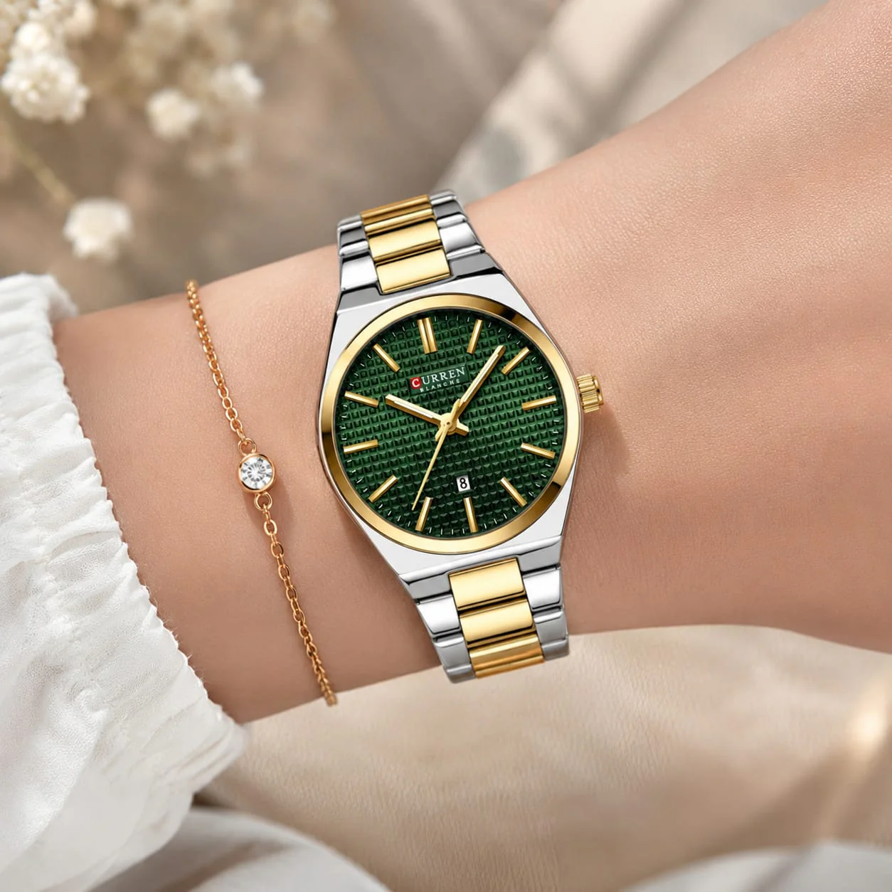 Reloj Curren de Dama  8439+ Esfero Curren+ Bolsa de Regalo - Image 5
