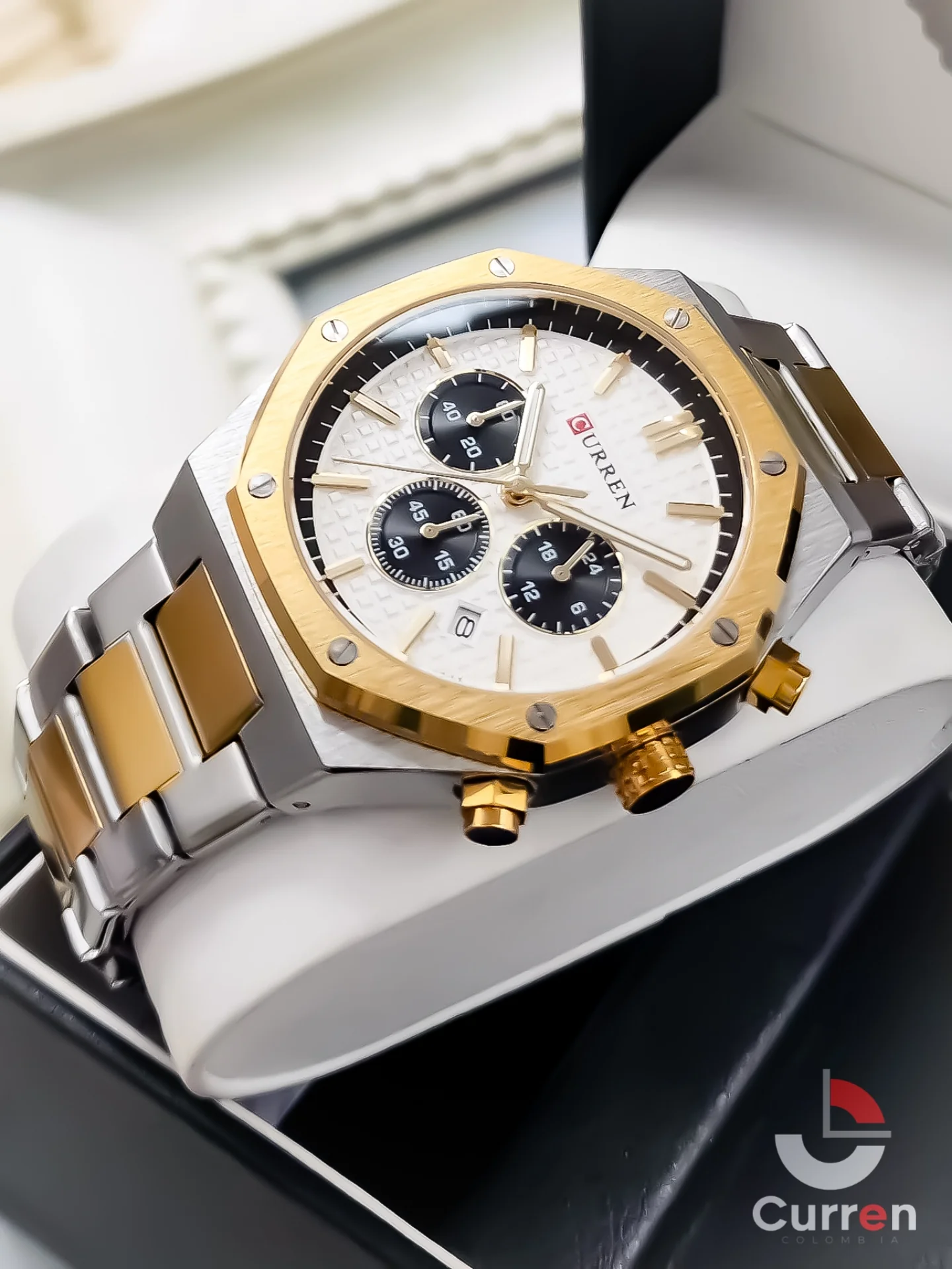 Reloj de Hombre Curren 8440 + Esfero Curren+ Bolsa de Regalo - Image 5