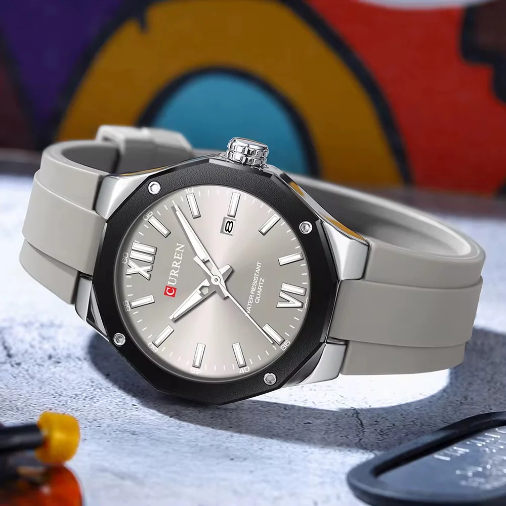 Reloj de Hombre Curren 8465 + Esfero Curren+ Bolsa de Regalo - Image 3