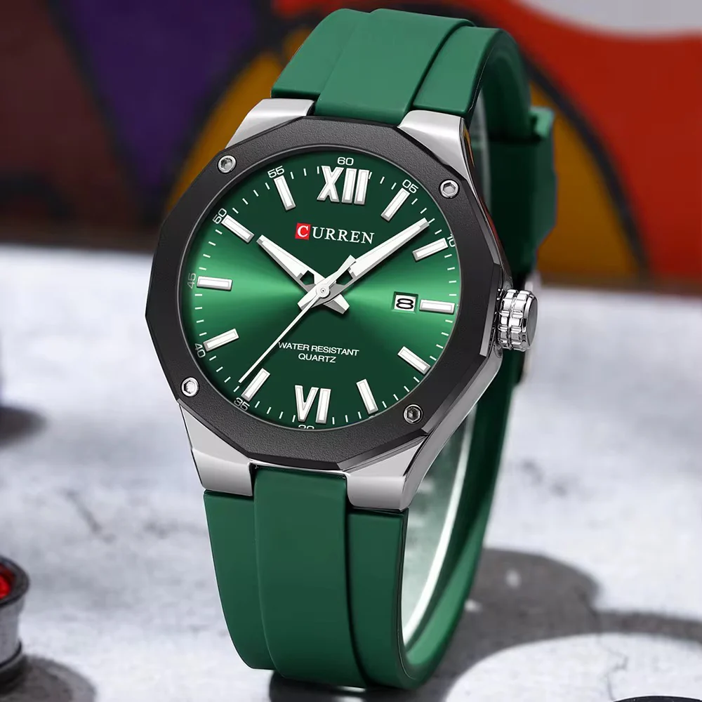 Reloj de Hombre Curren 8465 + Esfero Curren+ Bolsa de Regalo - Image 4