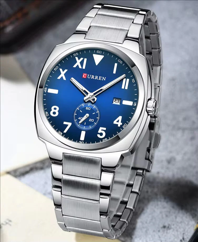 Reloj de Hombre Curren 8472+ Esfero Curren+ Bolsa de Regalo - Image 4