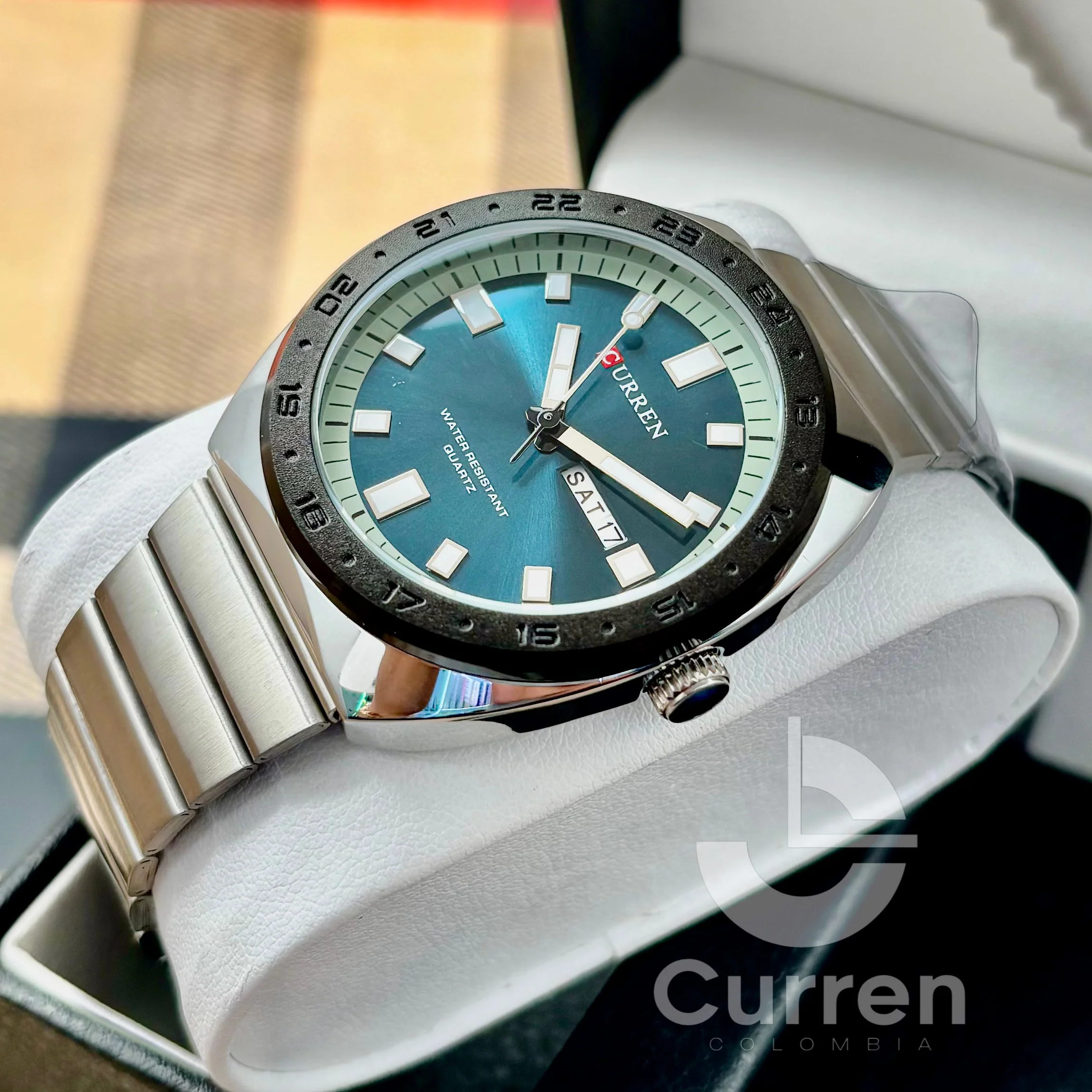 Reloj de Hombre Curren 8473 + Esfero Curren+ Bolsa de Regalo - Image 2