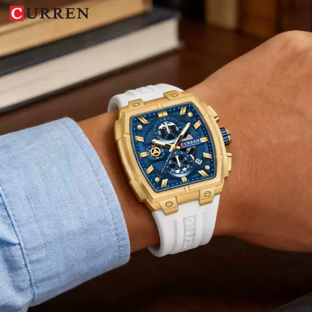 Reloj de Hombre Curren 8488 + Esfero Curren+ Bolsa de Regalo - Image 5