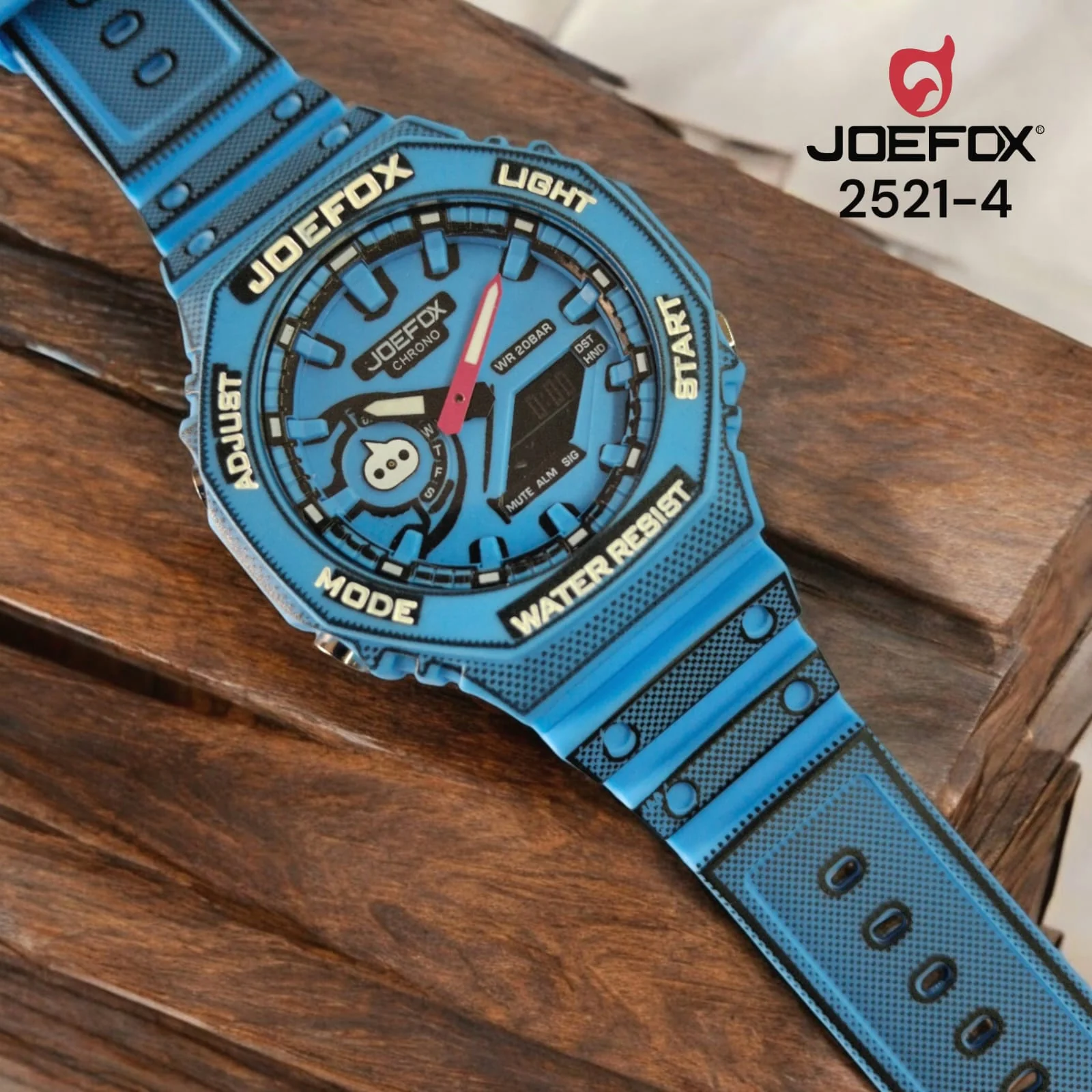 Reloj de pulsera digital y analógico Joefox 2521-1 para hombre - Image 3