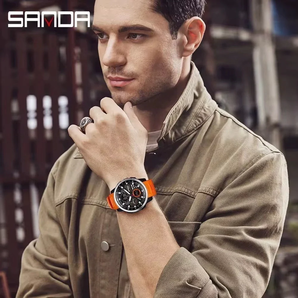 Reloj Deportivo Sanda 3379 - Image 9