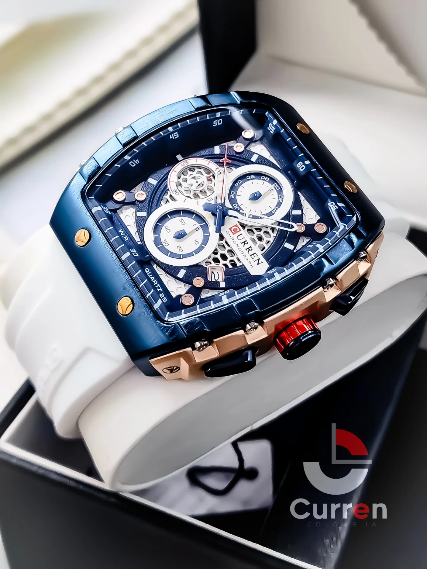 Reloj de Hombre Curren 8442+ Esfero Curren+ Bolsa de Regalo - Image 3