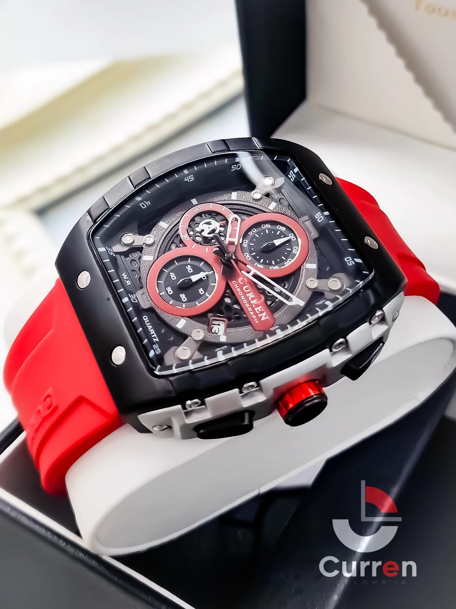 Reloj de Hombre Curren 8442+ Esfero Curren+ Bolsa de Regalo - Image 4