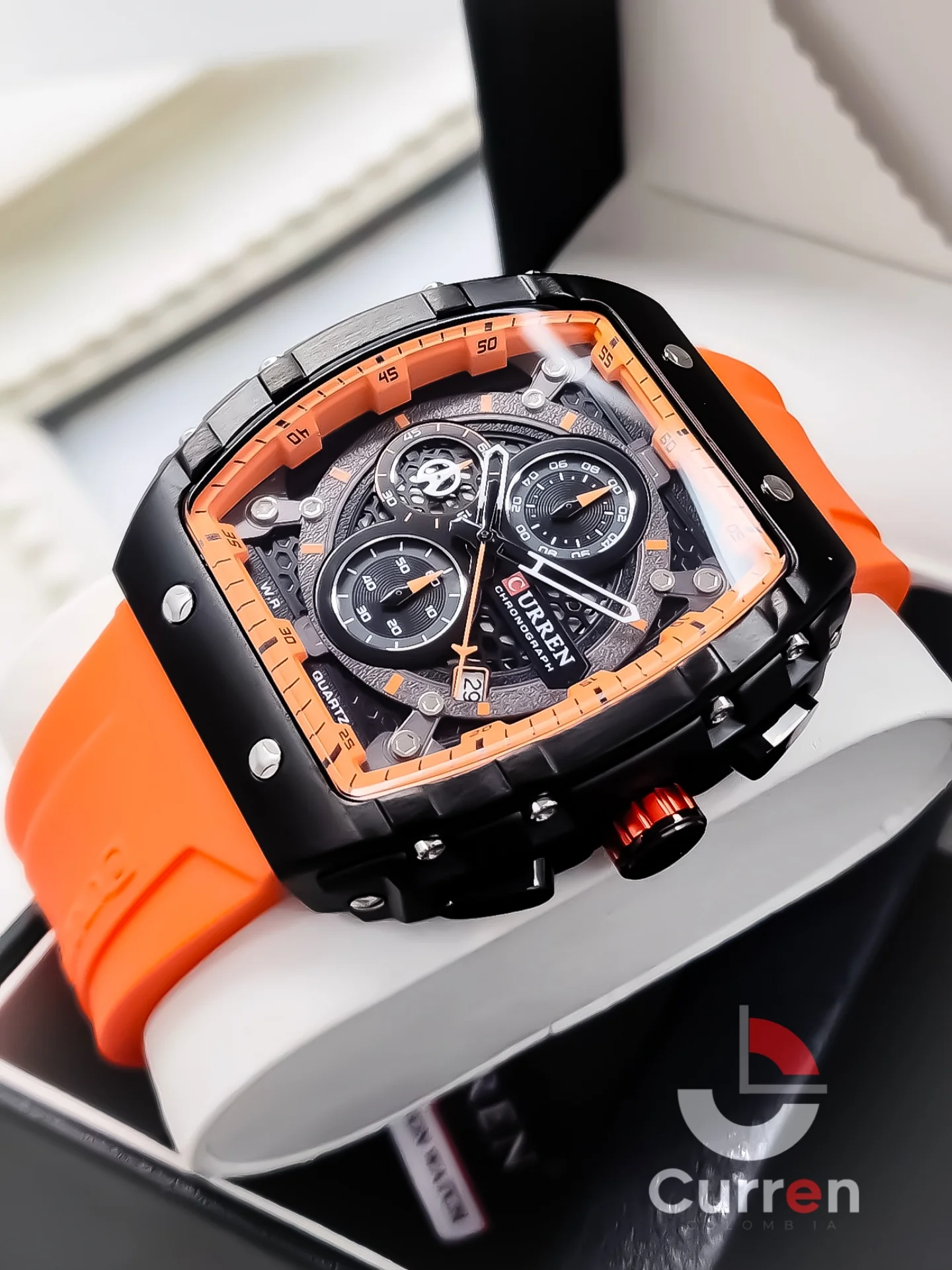Reloj de Hombre Curren 8442+ Esfero Curren+ Bolsa de Regalo - Image 5