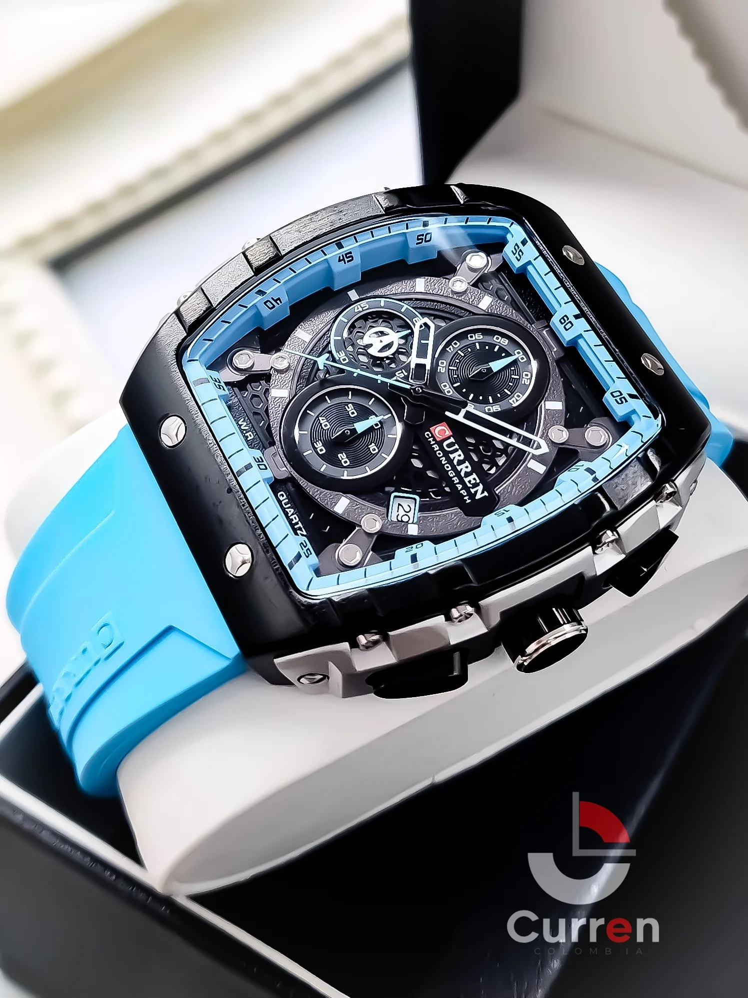 Reloj de Hombre Curren 8442+ Esfero Curren+ Bolsa de Regalo - Image 6