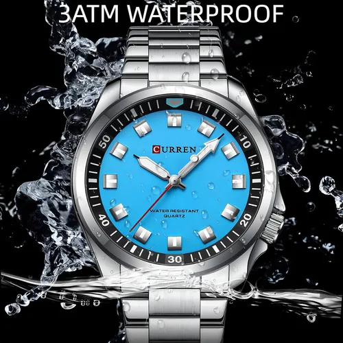 Reloj hombre Curren 8451+ Esfero Curren+ Bolsa de Regalo - Image 3