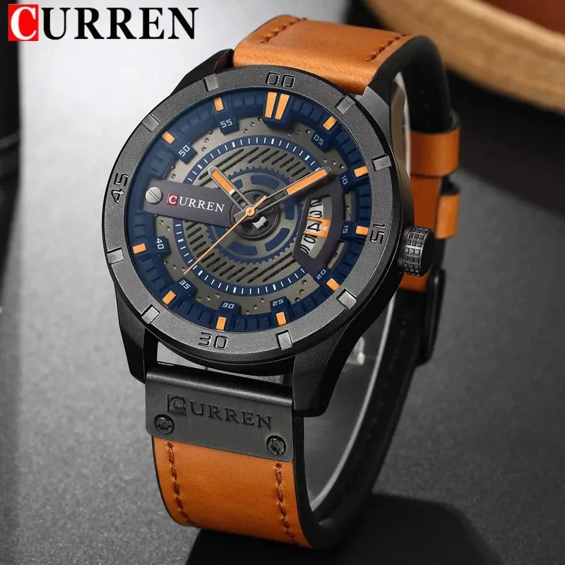 Reloj de Hombre Curren 8301+ Esfero Curren+ Bolsa de Regalo - Image 6